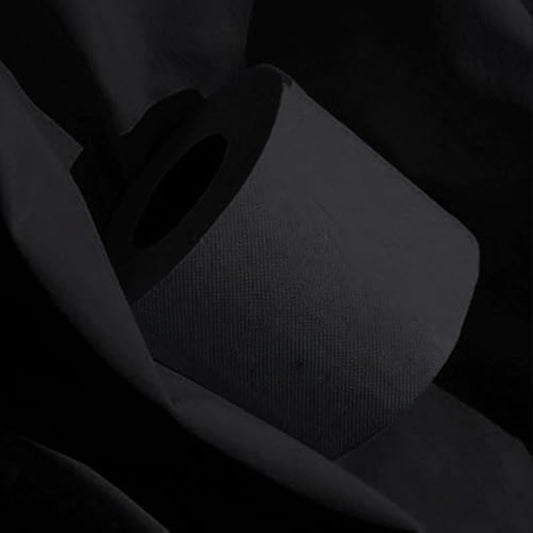 Papel higiénico negro
