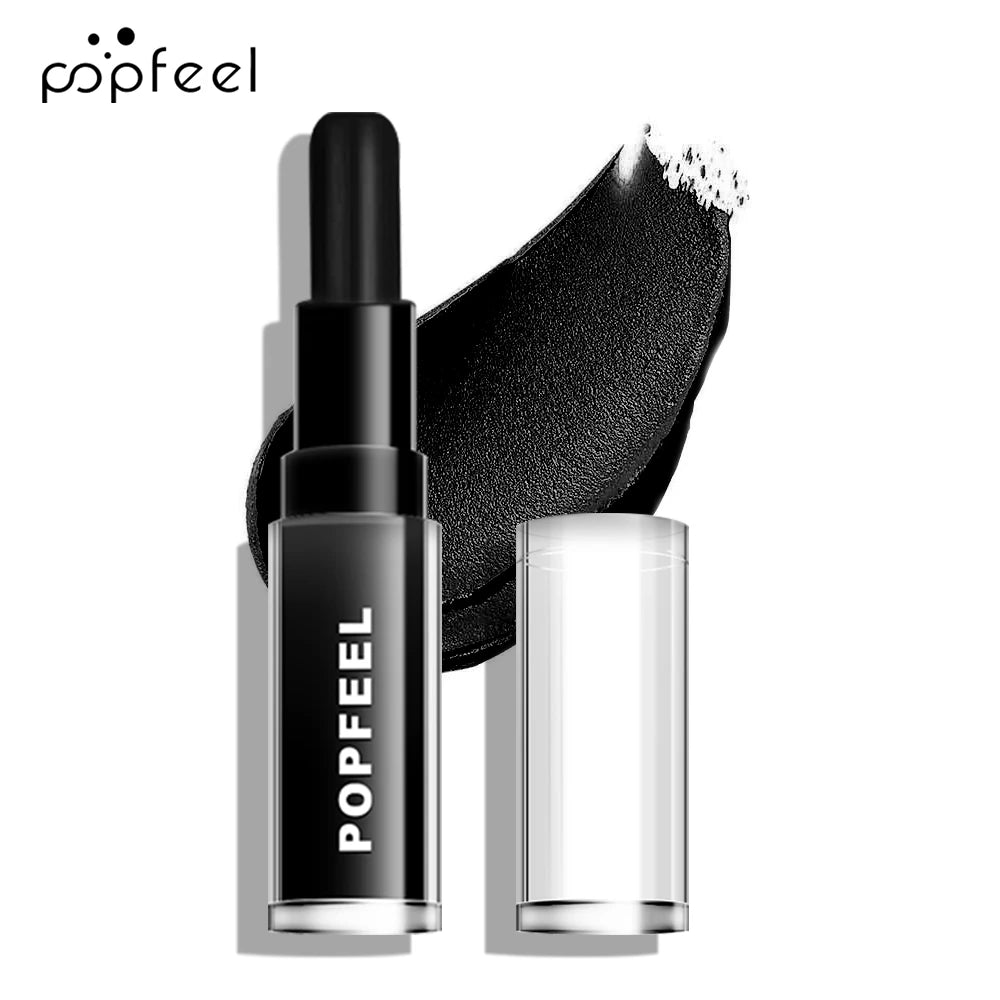 Labial líquido negro mate