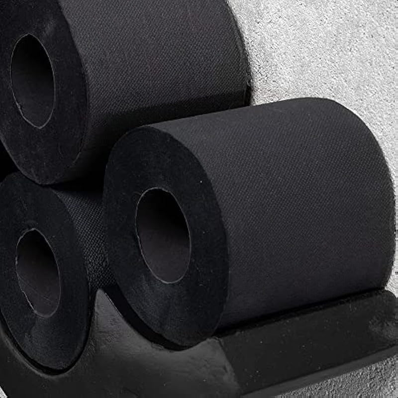 Papel higiénico negro