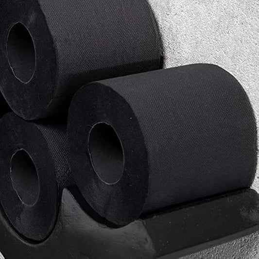 Papel higiénico negro