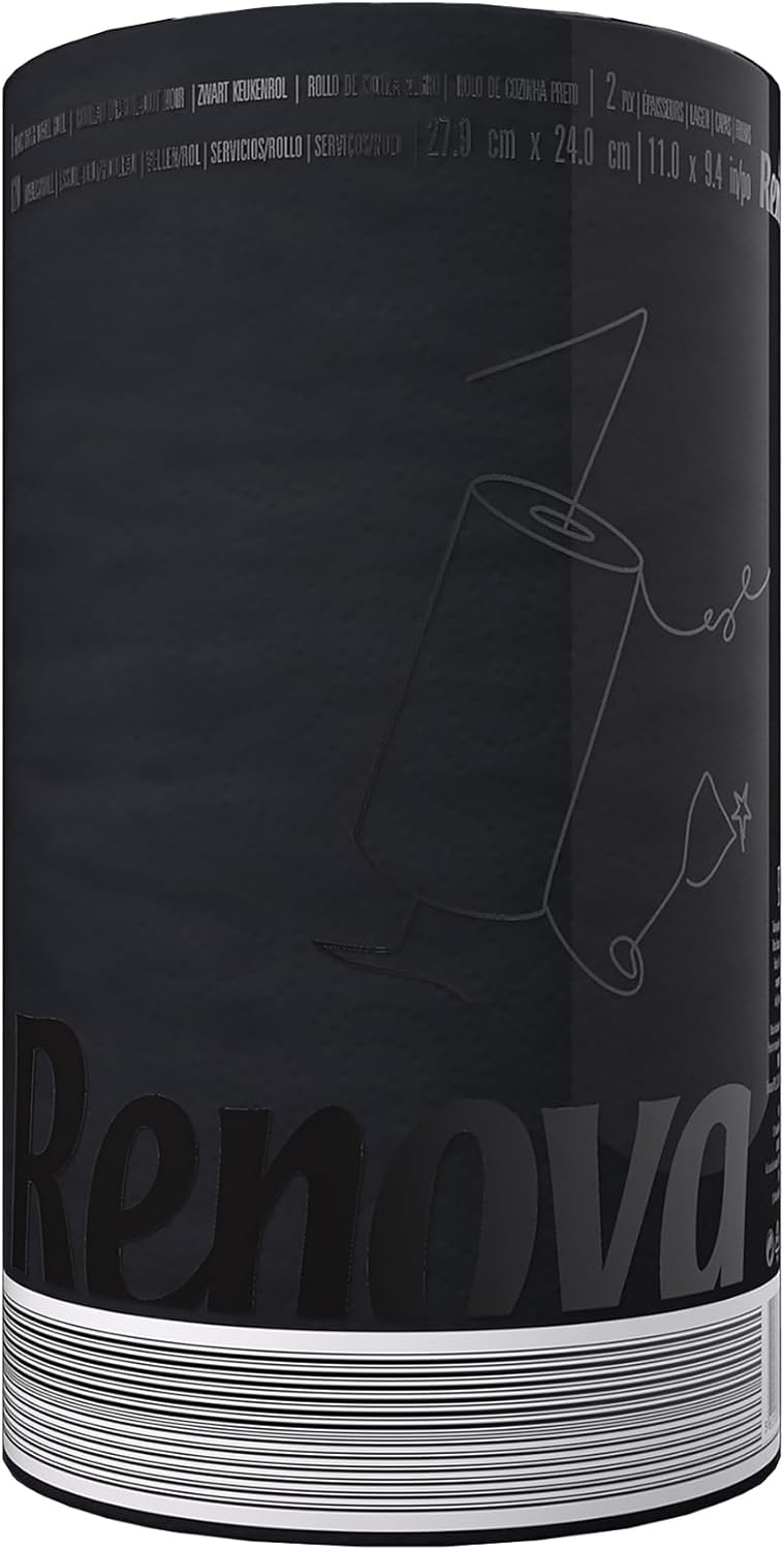 Renova Papel de cocina Negro