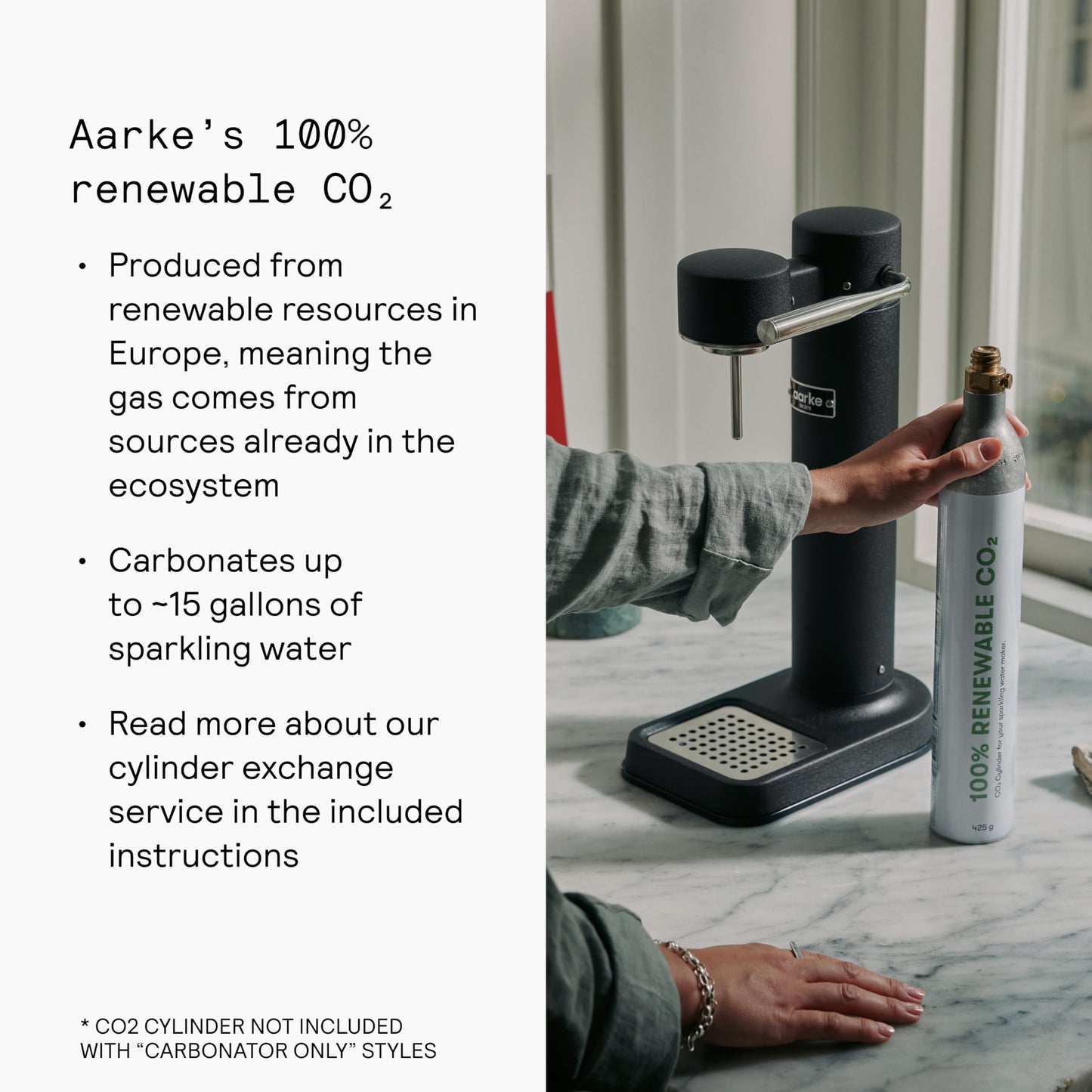 Aarke Carbonator 3 Negro
