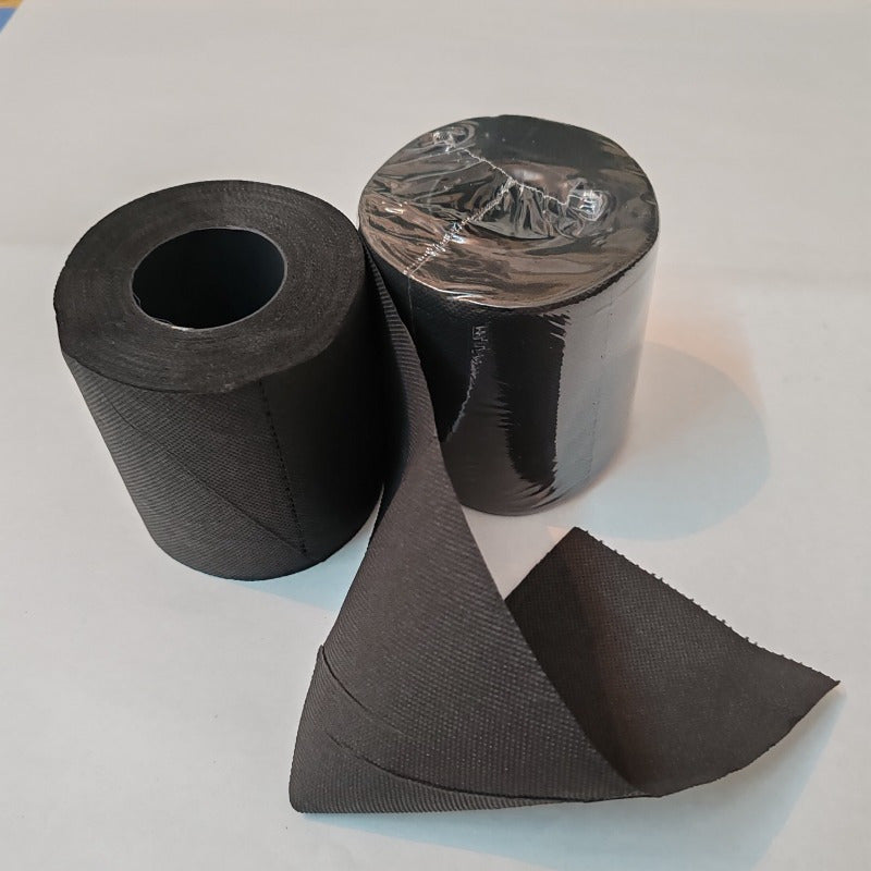 Papel higiénico negro