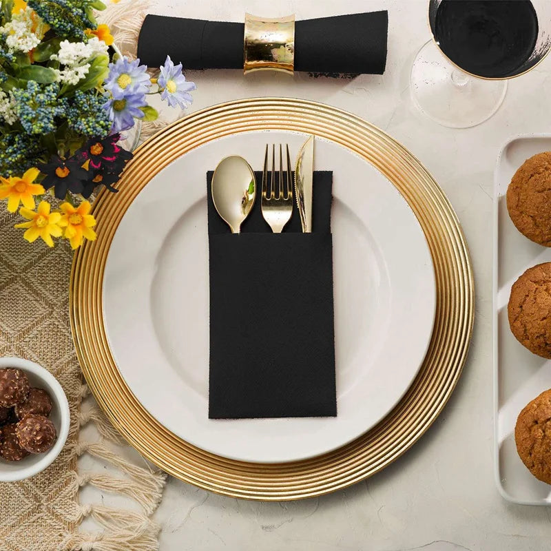 Servilletas con bolsillo 50uds